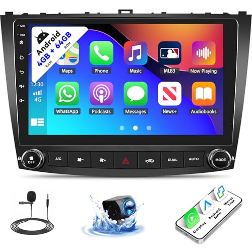 Amazon.co.jp: SIXTOP [4+64G] Androidカーステレオ レクサス IS250